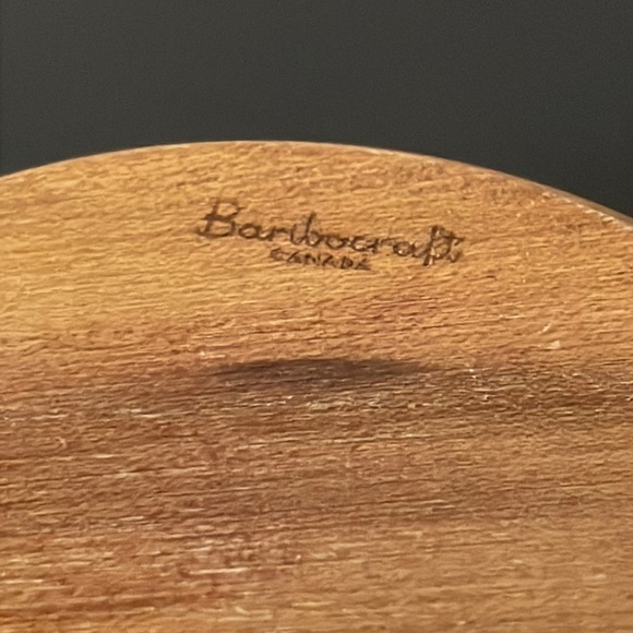 Wood Bowls Baribocraft Canada and Japan Nut Bowl Display Decorative Vintage - Picture 13 of 13